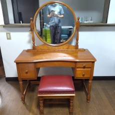 横浜クラシック家具 ダニエル ドレッサー&スツール セット