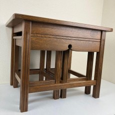 旭川家具 山室家具製作所 ESPOIR エスポアール デスク チェア×2