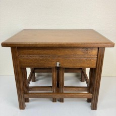 旭川家具 山室家具製作所 ESPOIR エスポアール デスク チェア×2