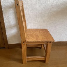木製 インテリアチェア ナチュラルウッド　スツール　雑貨　アンティーク家具