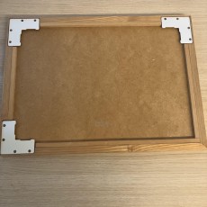 無印良品 壁に付けられる家具 ミラー 天然木　フレーム