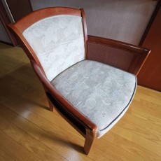 セール　希少 カリモク家具　コロニアルビンテージアームチェア