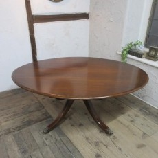 イギリス アンティーク 家具 コーヒーテーブル キャスター付 英国 6477c