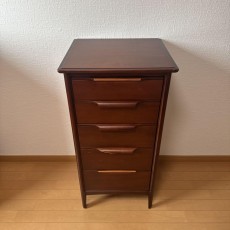 購入価格7万弱。東海家具 オーランドチェスト 幅45 5段　一部リメイク、補修済