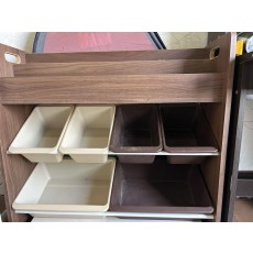 おもちゃ収納 本棚付き