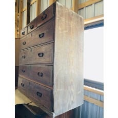 福岡発　昭和レトロ　希少品　整理タンス　和家具　時代箪笥　収納　民藝家具