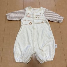 モンポケギフト　ドレス&カバーオール　50-60 出産準備セット
