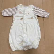 モンポケギフト　ドレス&カバーオール　50-60 出産準備セット