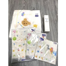 【新品未使用品】ミキハウス 新生児セット 出産準備