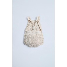 ZARA 新品 ロマンティックニットロンパース クロシェ編み 1-3ヶ月