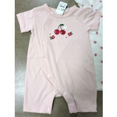 新品　60〜70　出産準備　カバーオール　うさぎ　女の子　ベビー