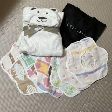 ベビーギフト　出産祝い　スタイセット　タオル