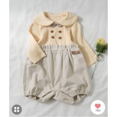 【値下げしました！】apres les cours フォーマルロンパース