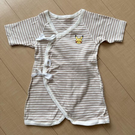 【美品】モンポケギフト 出産準備　短肌着 コンビ肌着 50-60