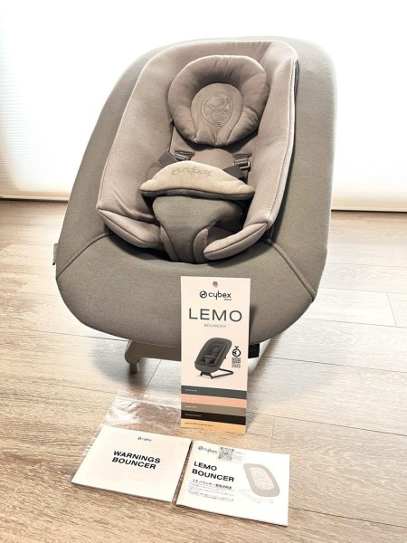 サイベックスバウンサー cybex レモ　グレー　Lemo bouncer