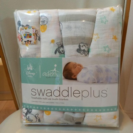 aden+anais Classic Swaddle 4packおくるみツムツム