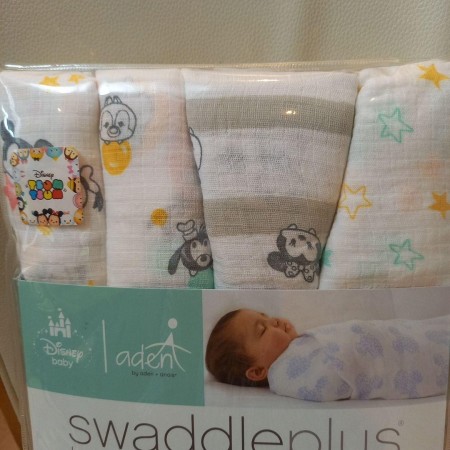 aden+anais Classic Swaddle 4packおくるみツムツム