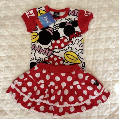 《MsK_* 様専用》BABYDOLL ミニーマウス セットアップ 80cm