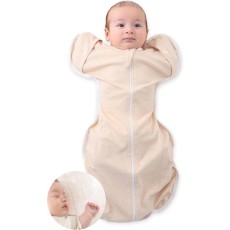 ✨人気商品・新品未使用✨おくるみ スワドル Sサイズ ベージュ 新生児 3ヶ月