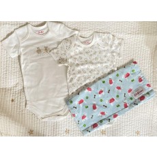 Cath Kidston ベビー肌着2枚セット&タオルハンカチ　新品未使用タグ付