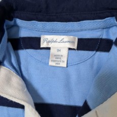 男の子ベビー　Ralph Lauren ストライプ　ロンパース 9M