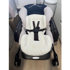 【美品】☆ベビーザらス限定☆コンビ ネムリラ ハイローチェア シャトーネイビー
