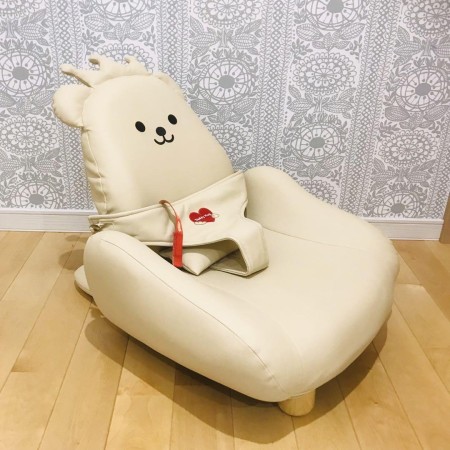 極美品 ピープル ベビーチェア　テディハグ　アイボリー