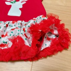 クリスマス衣装 4点セット✨コスプレ 仮装 サンタ ベビーワンピース