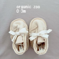 美品 organic zoo ベビーシューズ Booties 0-3m