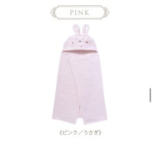 新品未使用☆犬印本舗ベビーバスタオル☆うさぎ☆赤ちゃん☆出産準備☆
