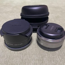 SONY E 16mm F2.8 SEL16F28 + VCL-ECU2
