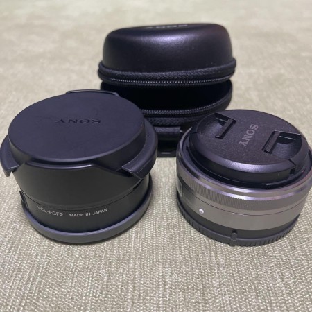 SONY E 16mm F2.8 SEL16F28 + VCL-ECU2