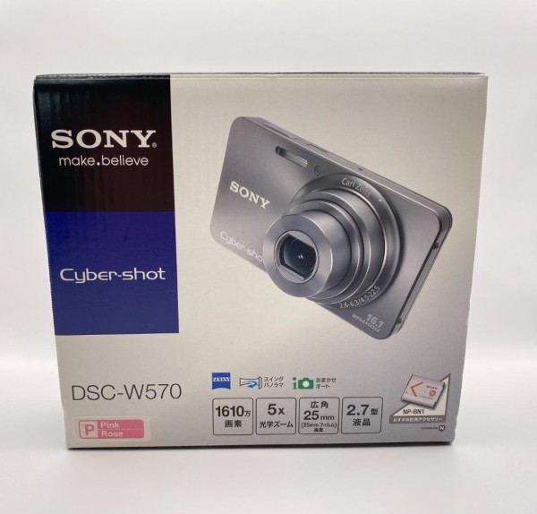 SONY Cyber-Shot DSC-W570 ピンク Used