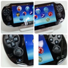 動作品 SONY PlayStation Vita PCH-1100 本体 黒