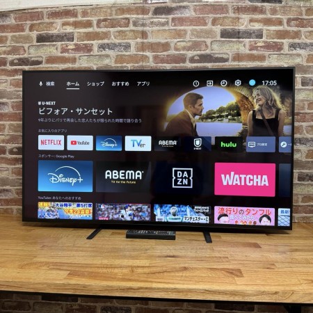 SONY 43V型 Android TV チューナーレス 4K 液晶ディスプレイ