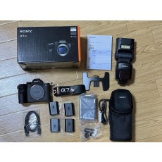 SONY α7RM4A 本体＋付属品(ストロボおまけ付き)