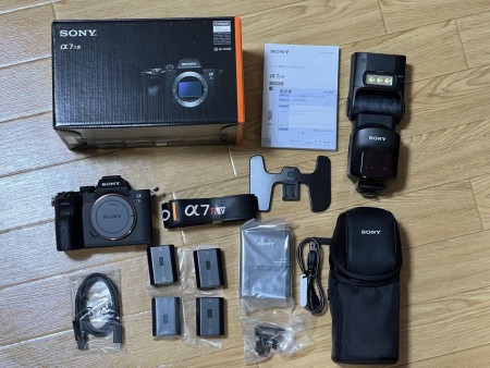 SONY α7RM4A 本体＋付属品(ストロボおまけ付き)