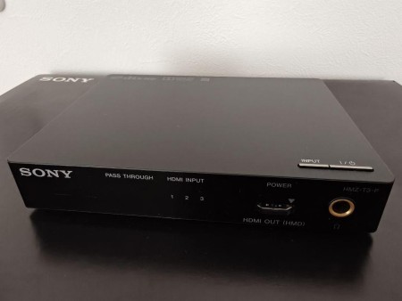 SONY HMZ-T3 ヘッドマウントディスプレイ
