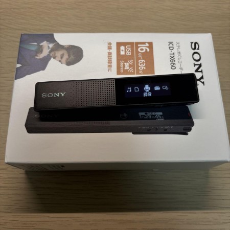 SONY｜ソニー ICレコーダー ブラック ICD-TX660C [16GB]