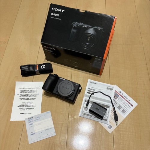 SONY α6600 一眼レフカメラ ミラーレス